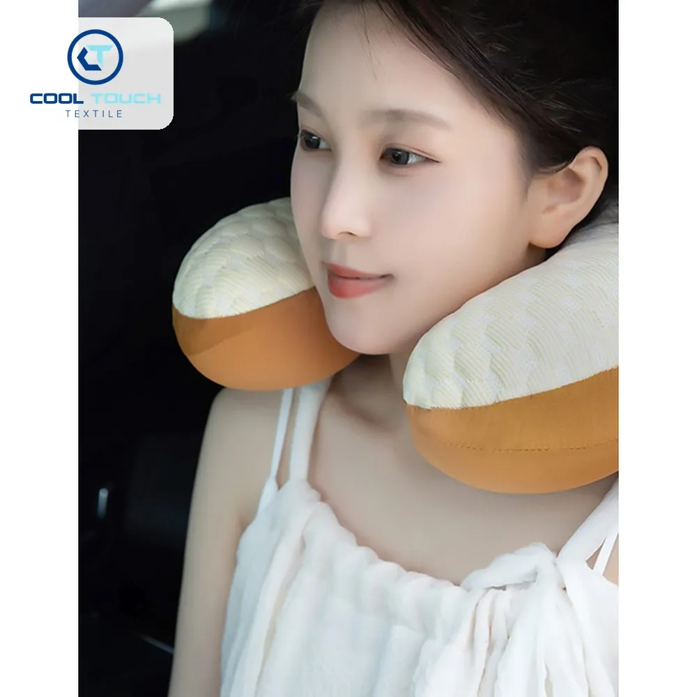 Ice-Bean Memory-Foam Nap Pillow 3