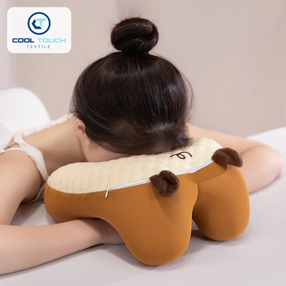 Ice-Bean Memory-Foam Nap Pillow 4