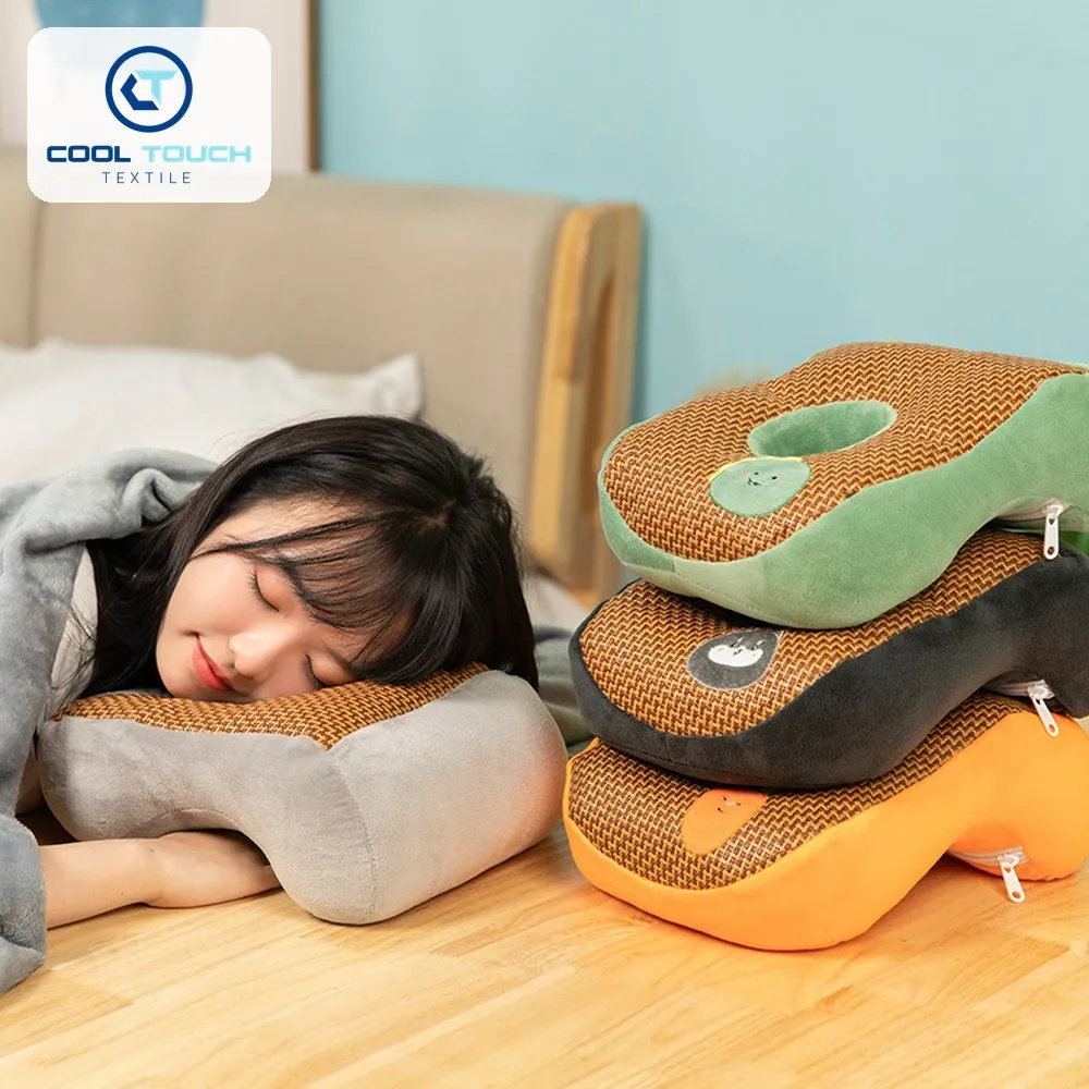 Rattan Nap Pillow with Optional Blanket 3