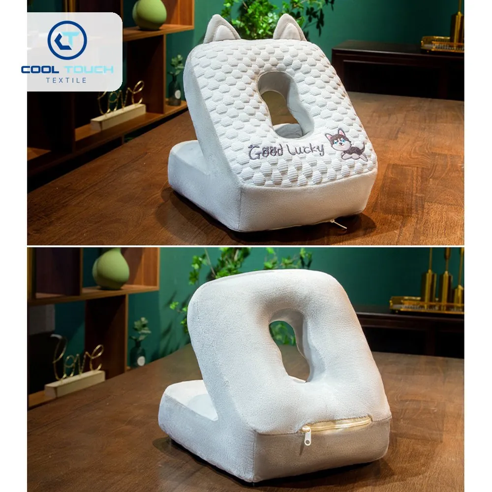Ice-Bean Cut-Out Desk Nap Pillow, Optional Blanket 6