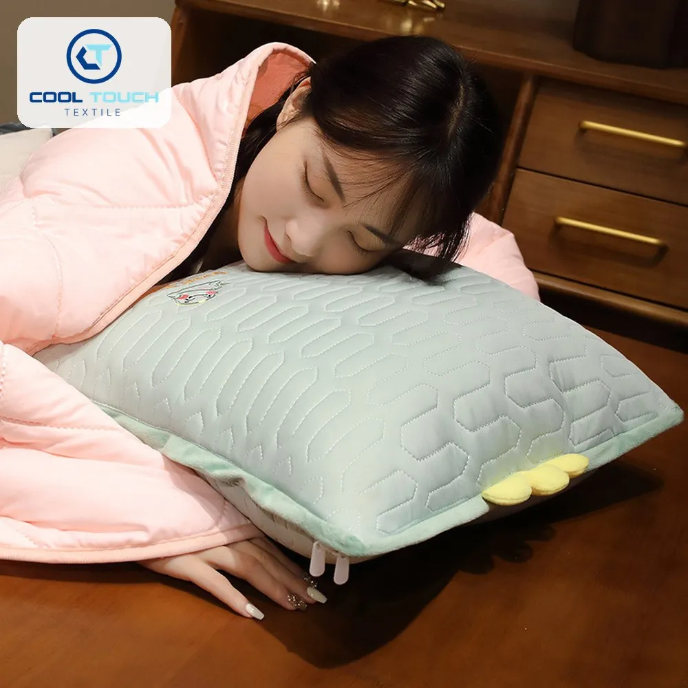 Latex Ice-Silk Pillow-Blanket 2-in-1, 10 Designs 2