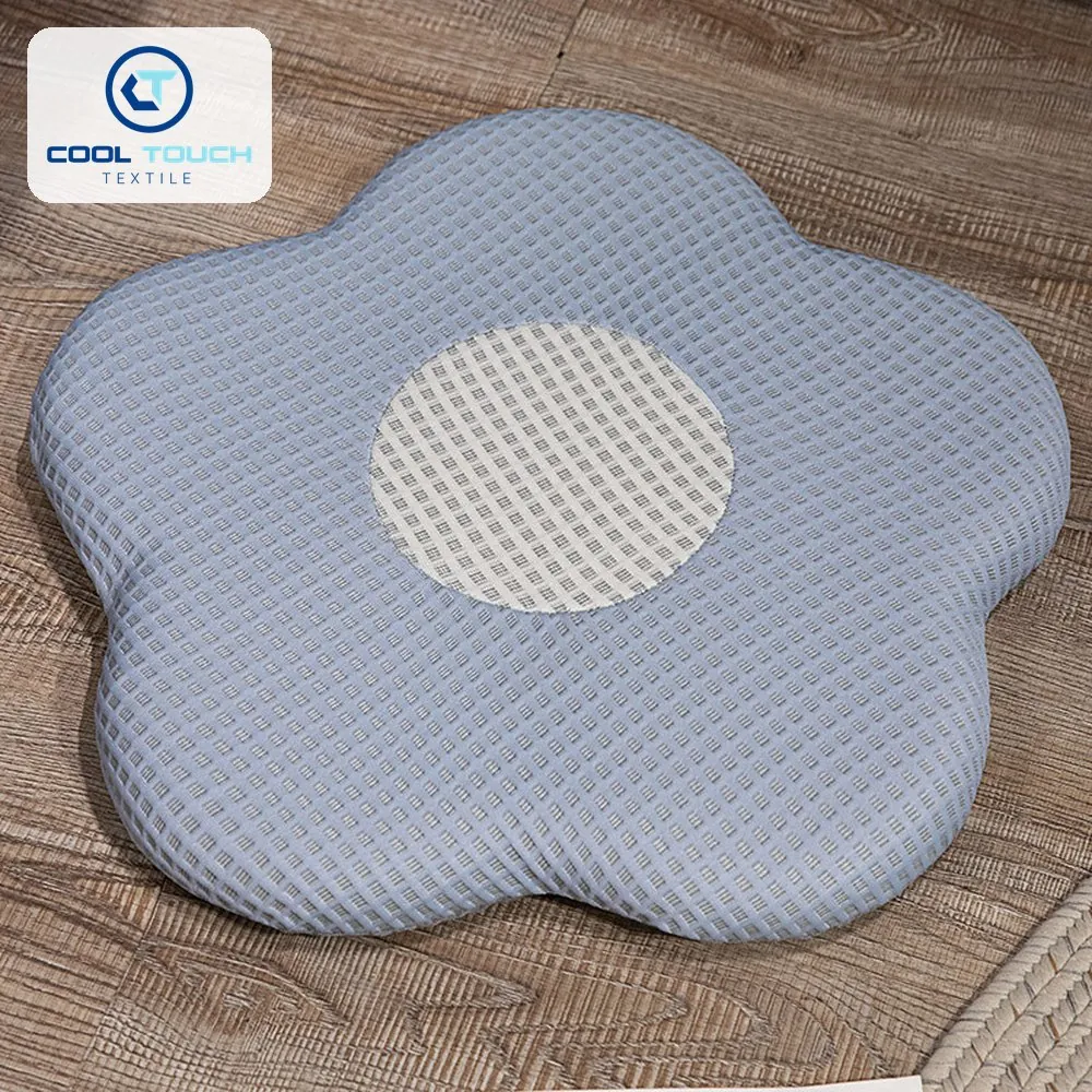 Flower Ice-Silk Seat Cushion 6