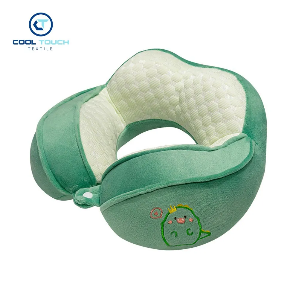 Double-Hump Ice-Bean U-Pillow 30×26 cm 1