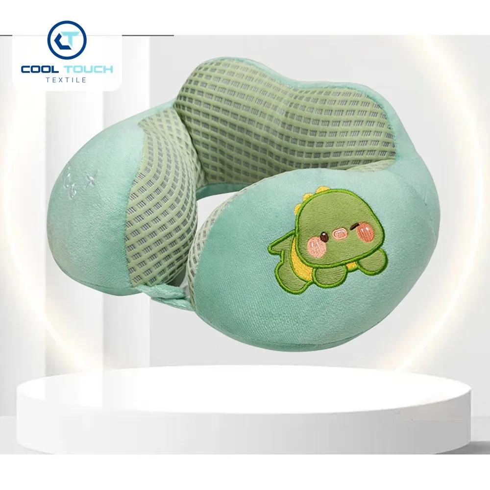 Waffle Ice-Silk Double-Hump U Pillow 2