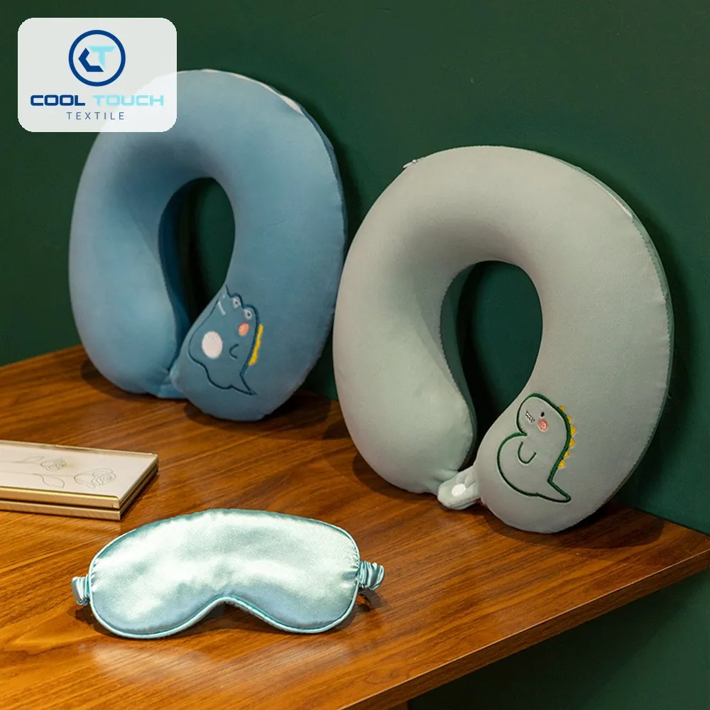 Memory-Foam U Pillow & Eye-Mask Travel Set 3