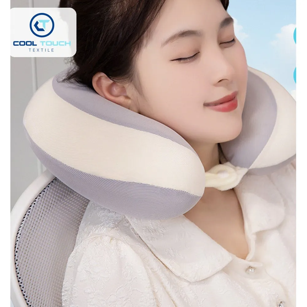 Memory-Foam Double-Hump Travel Neck Pillow 3