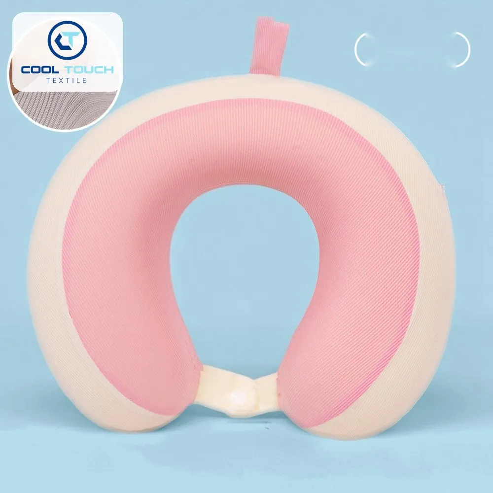 Memory-Foam Double-Hump Travel Neck Pillow 6
